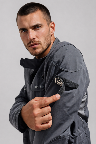 Ducati Scrambler Baja Stoffjacke Schwarz – Motorradbekleidung Scrambler, Ripstop, Protektoren